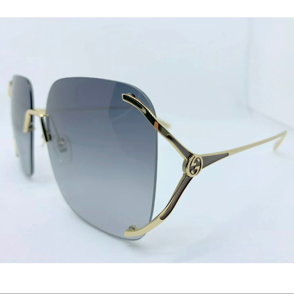 Brand New Sunglasses Gucci GG0646S 001 Metal Frame - Picture 10 of 12